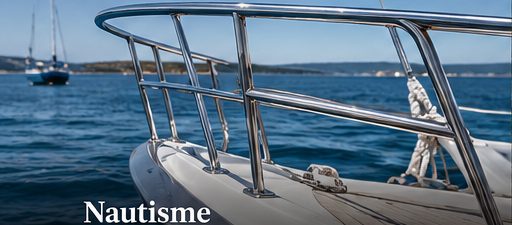 Équipement inox sur voilier